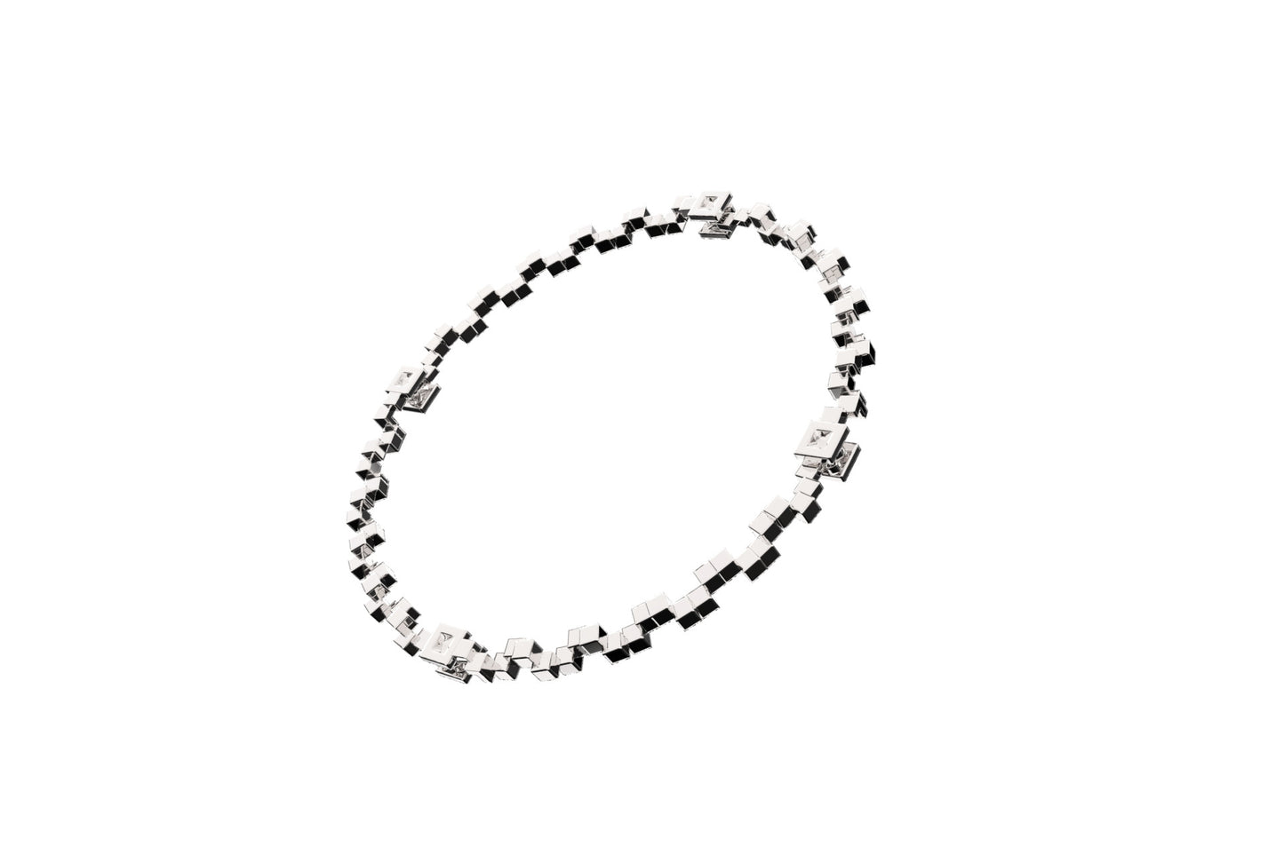 Sterling silver or Rhodium plated