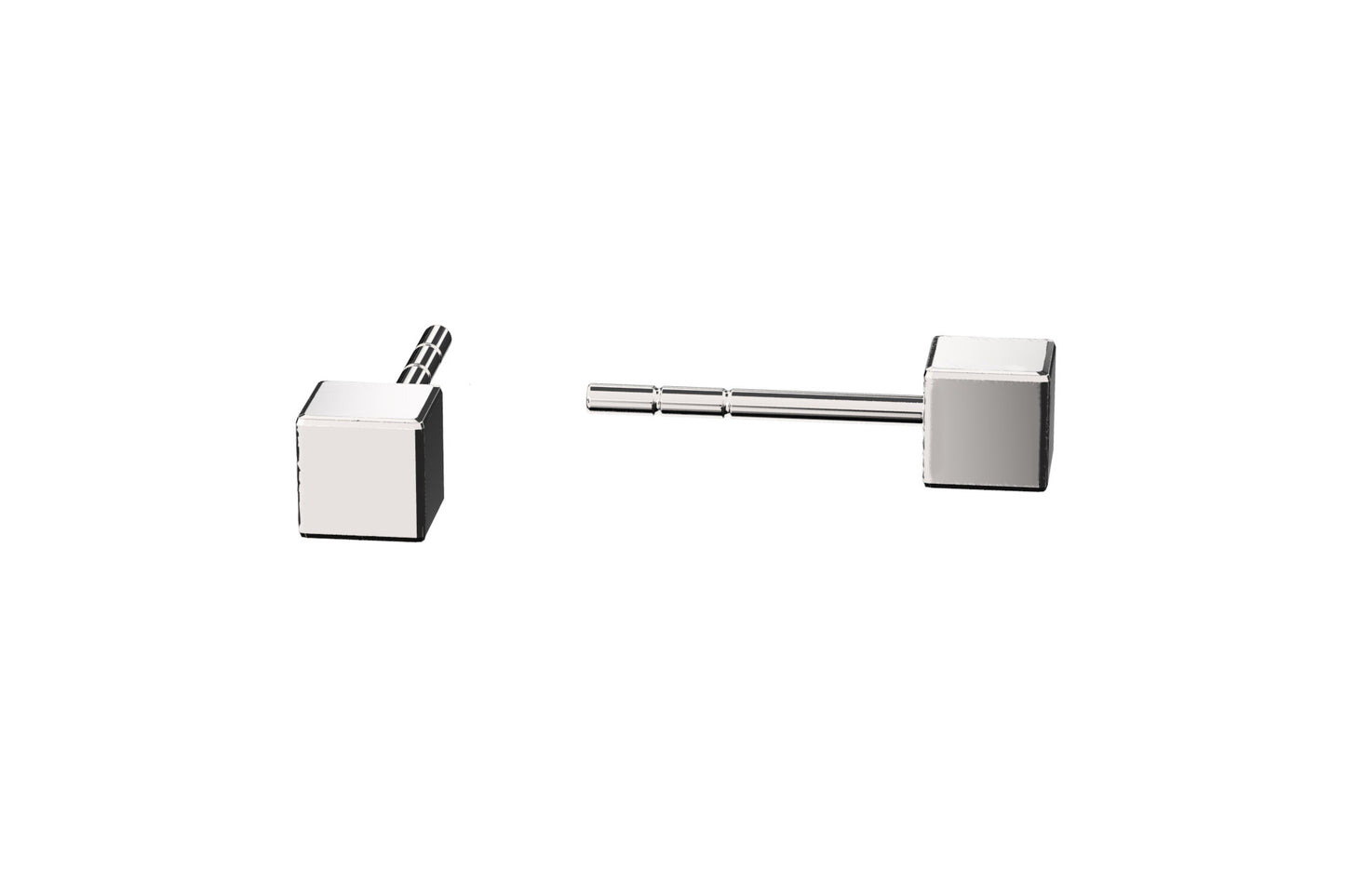 Rhodium Plated or Sterling Silver