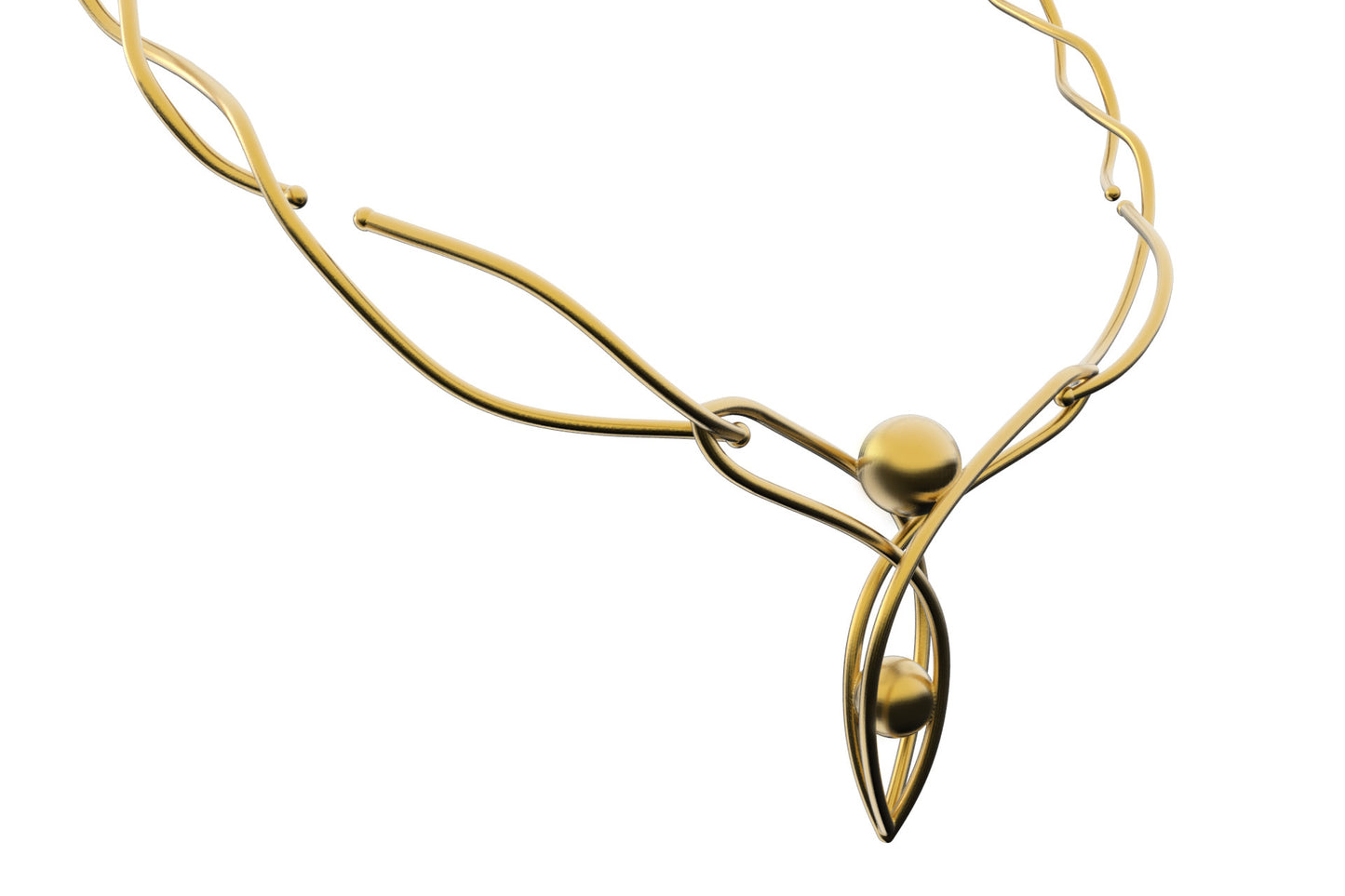 Linear necklace