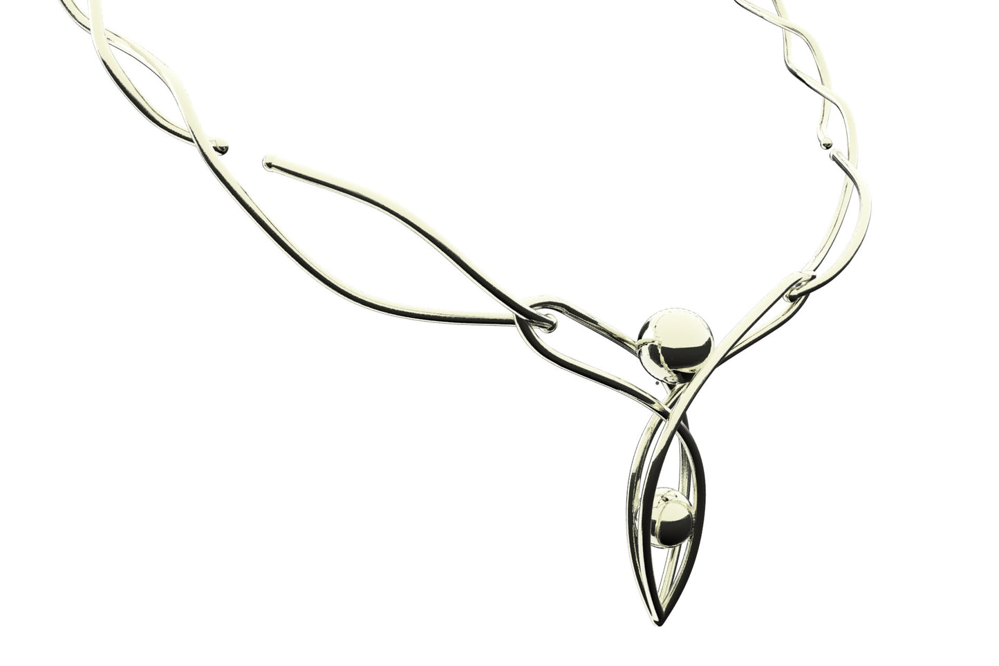 Linear necklace
