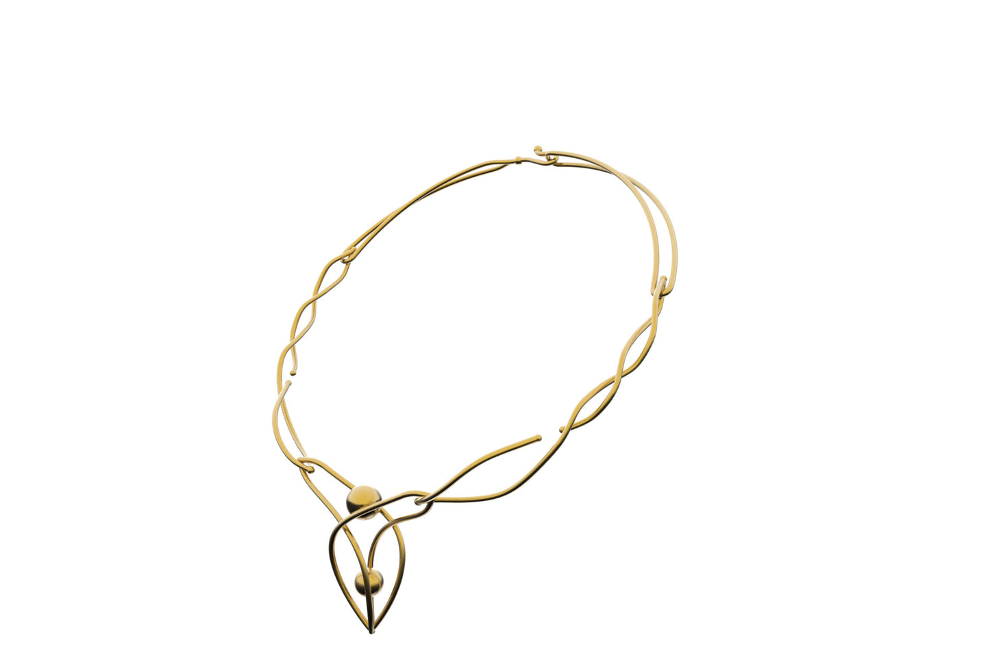 Linear necklace