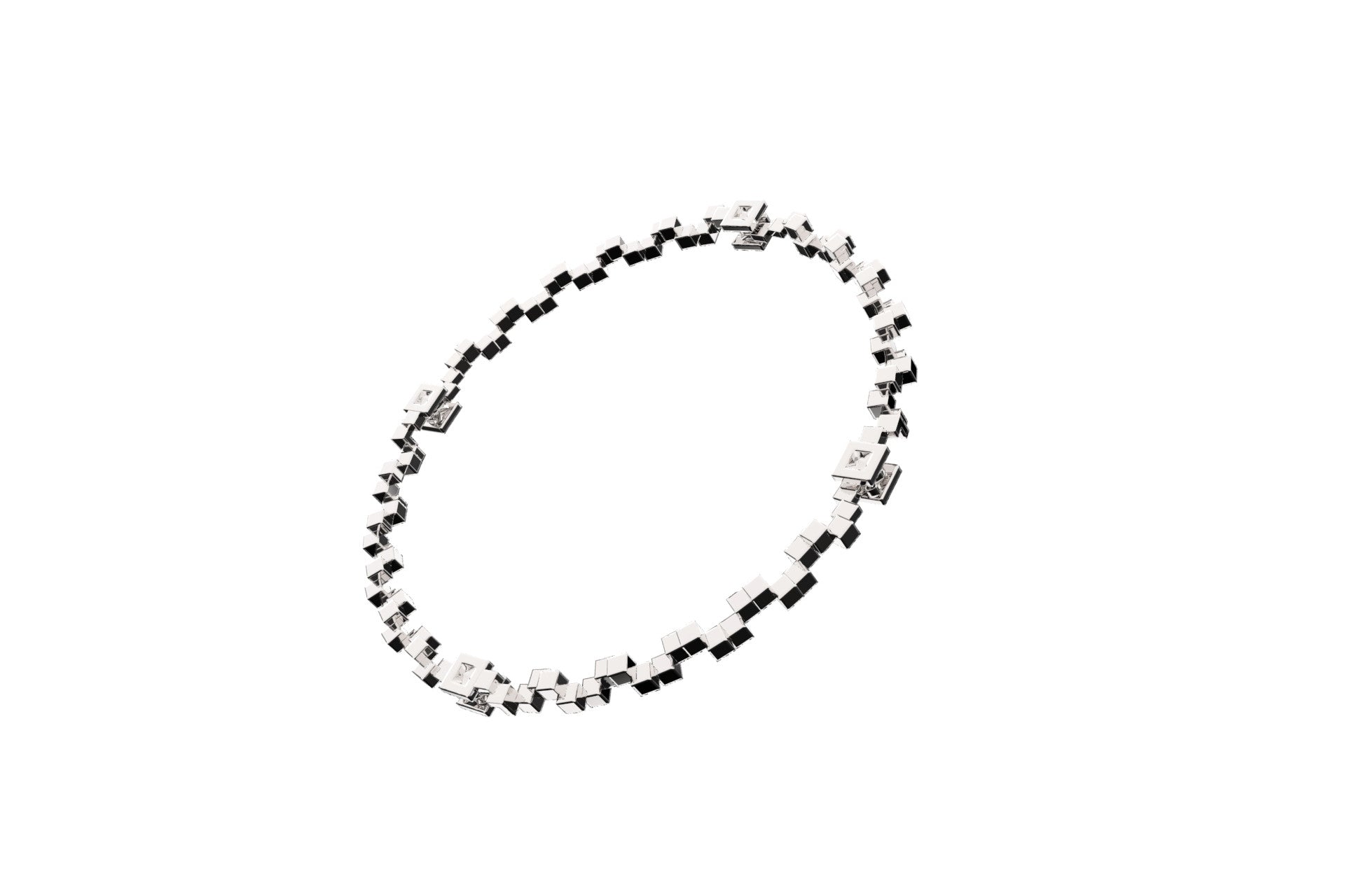 Sterling silver or Rhodium plated