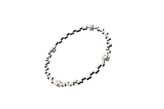 Sterling silver or Rhodium plated