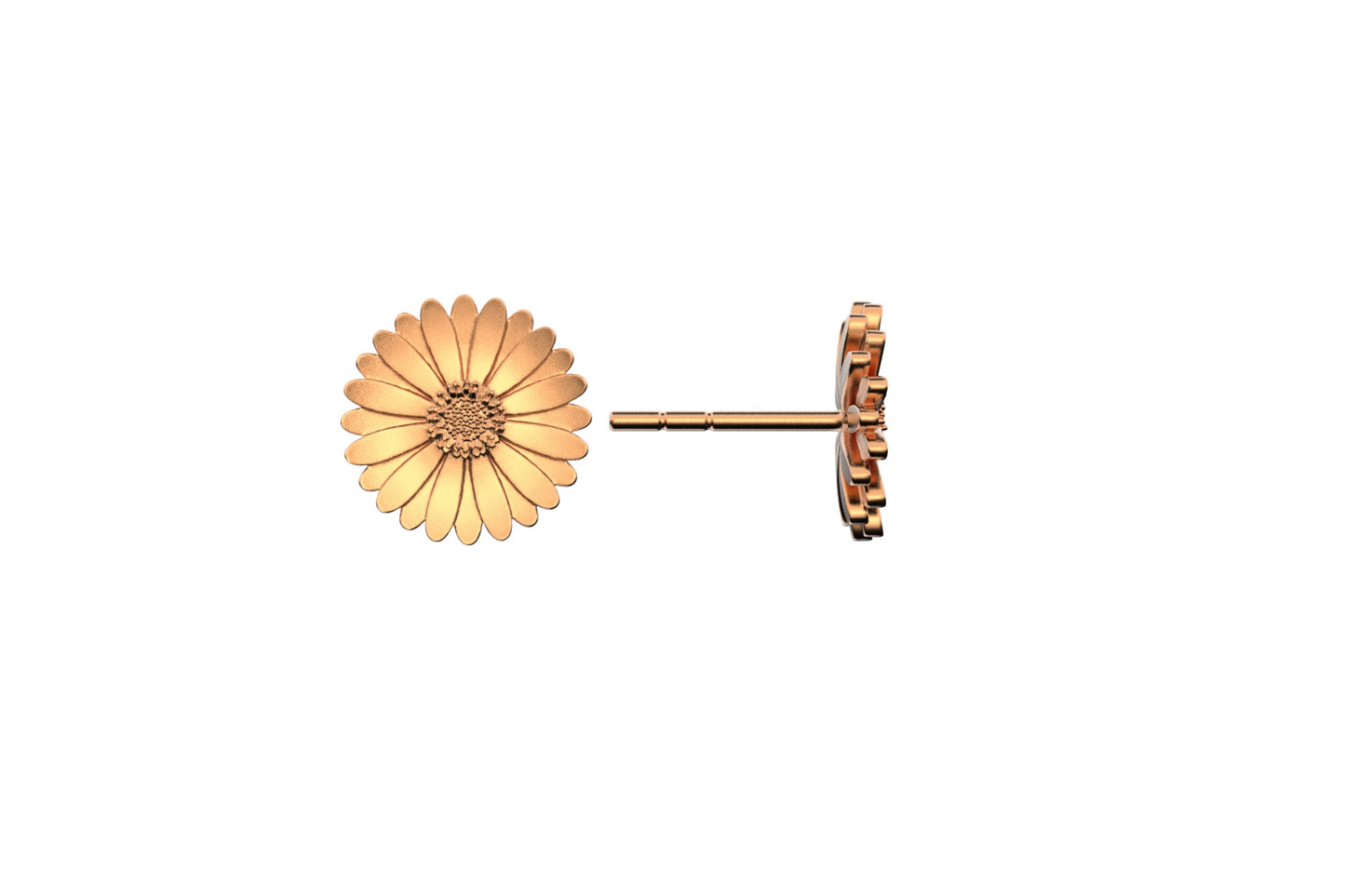 Gerbera earrings