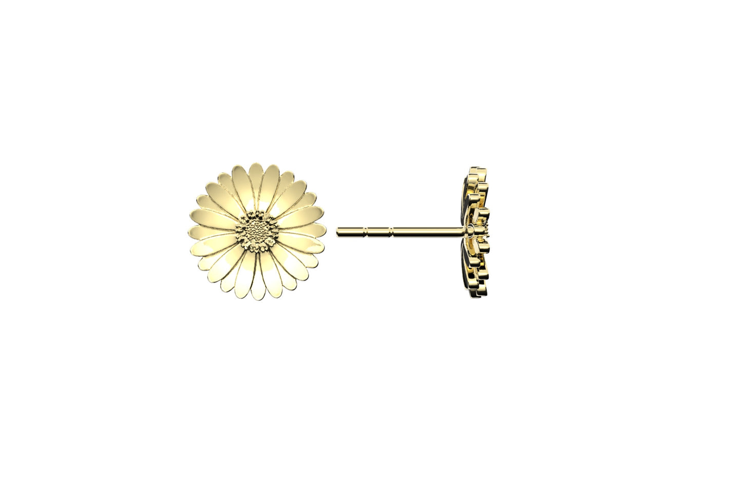 Gerbera earrings