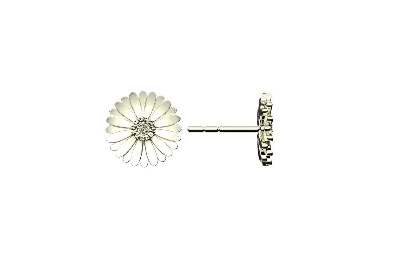 Gerbera earrings