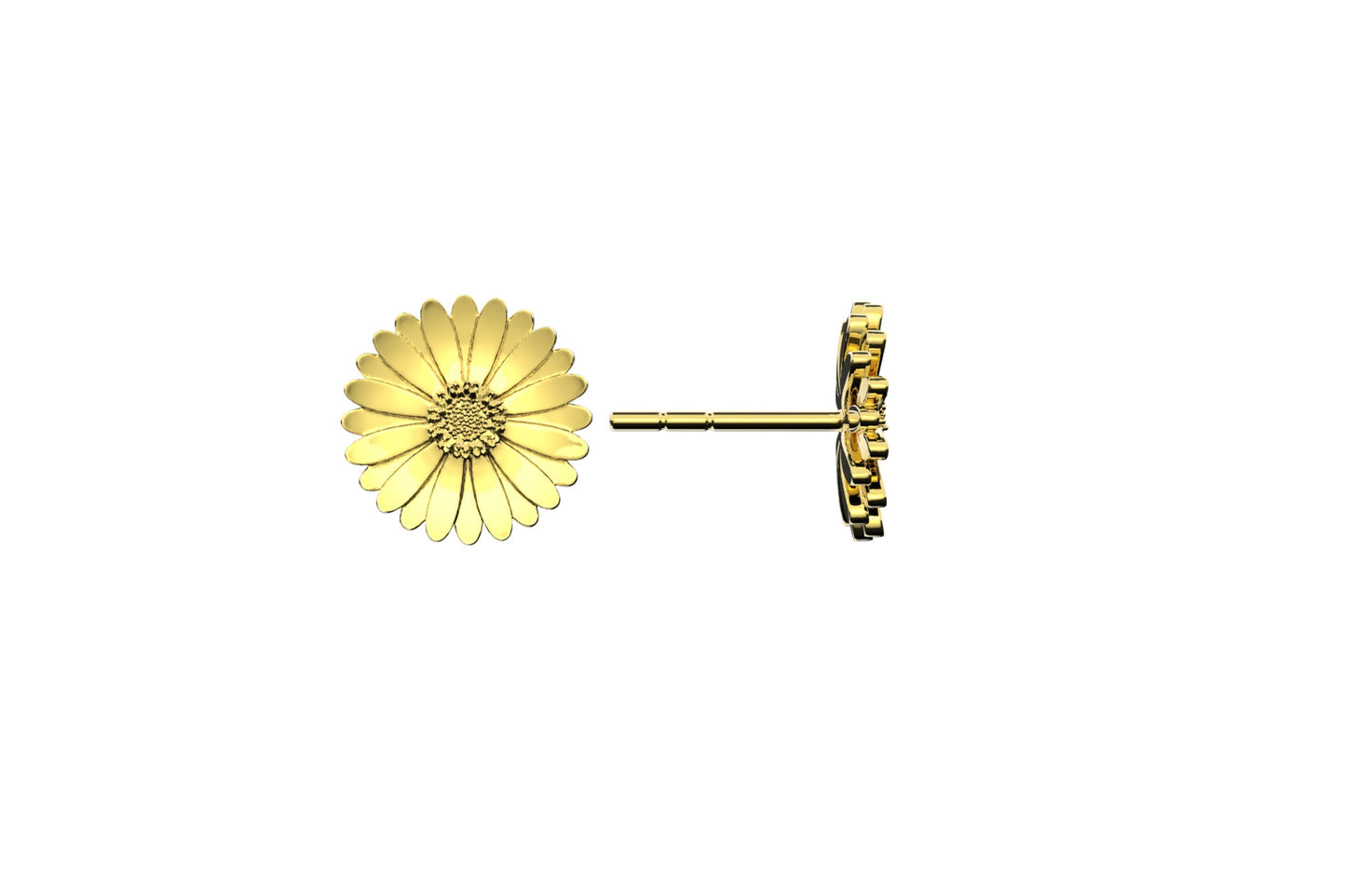 Gerbera earrings