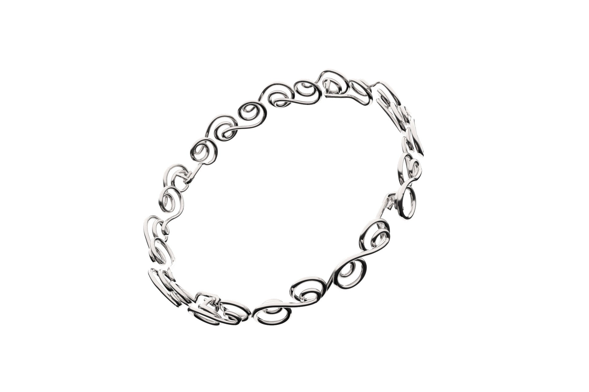 Sterling silver or Rhodium plated