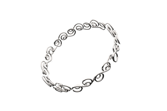 Sterling silver or Rhodium plated