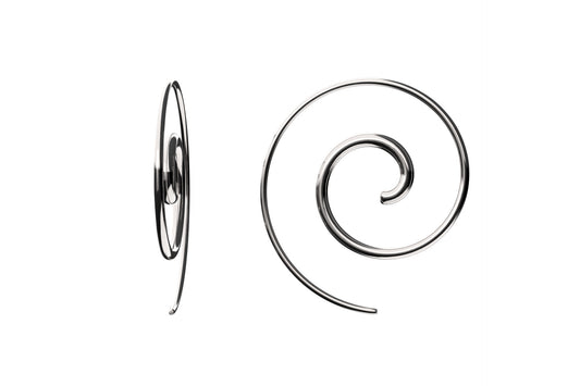 Rhodium Plated or Sterling Silver
