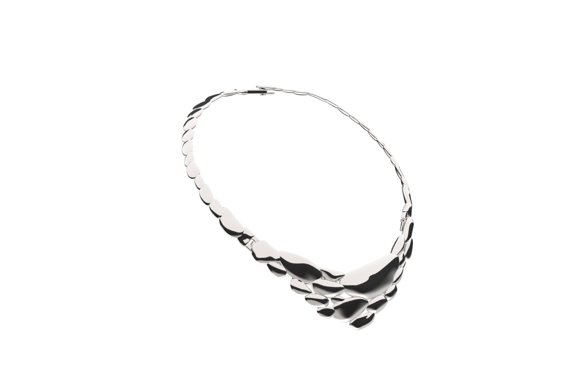 Rhodium Plated or Sterling Silver