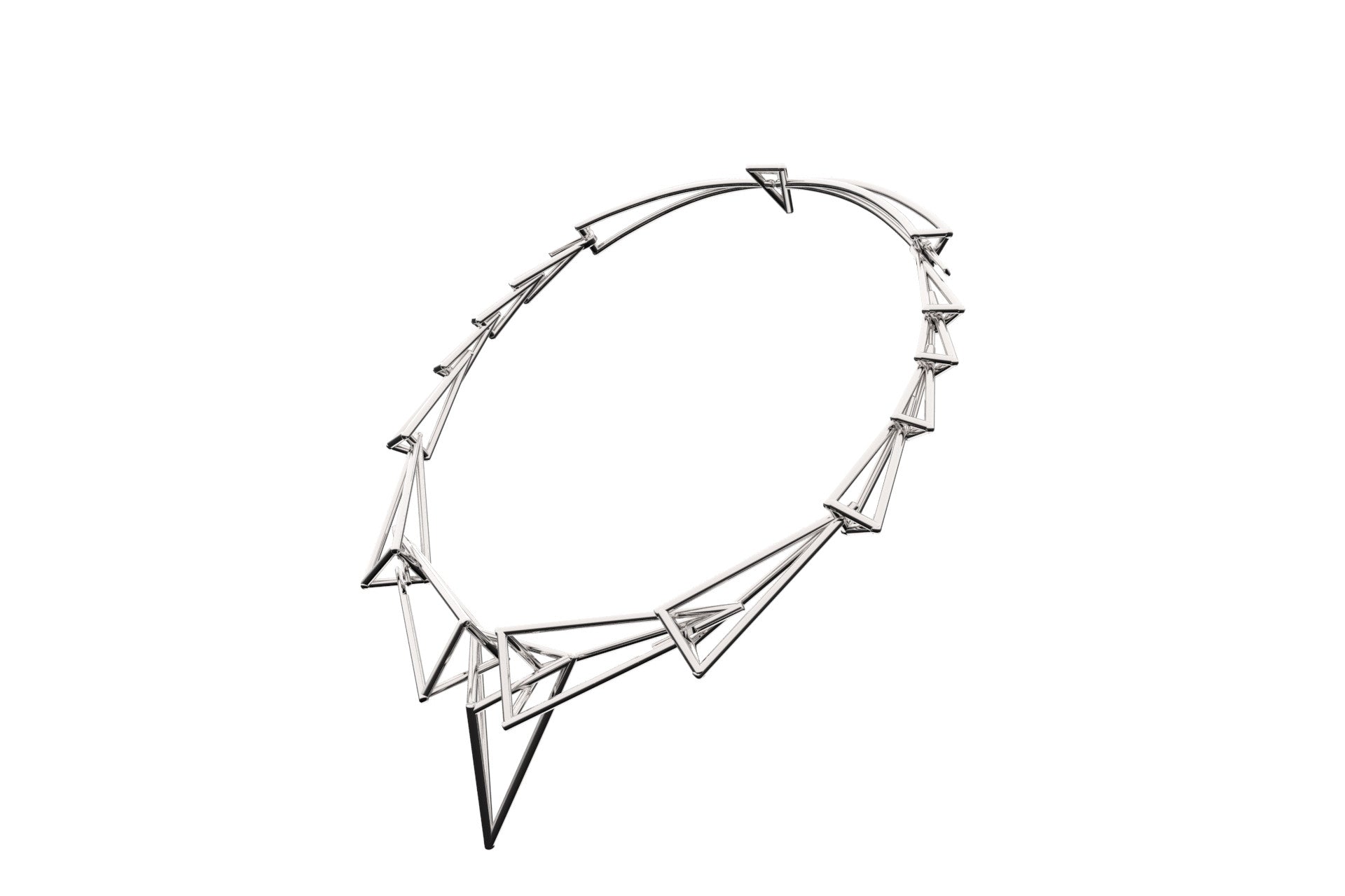 Sterling silver or Rhodium plated