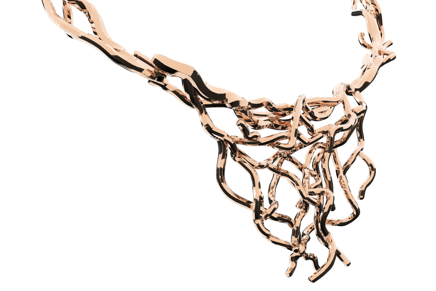 Wood necklace