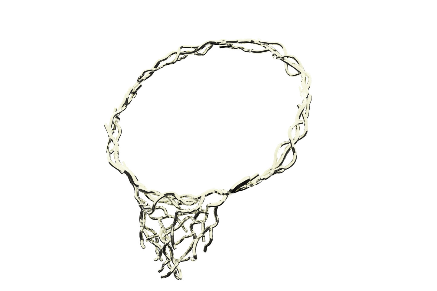 Wood necklace